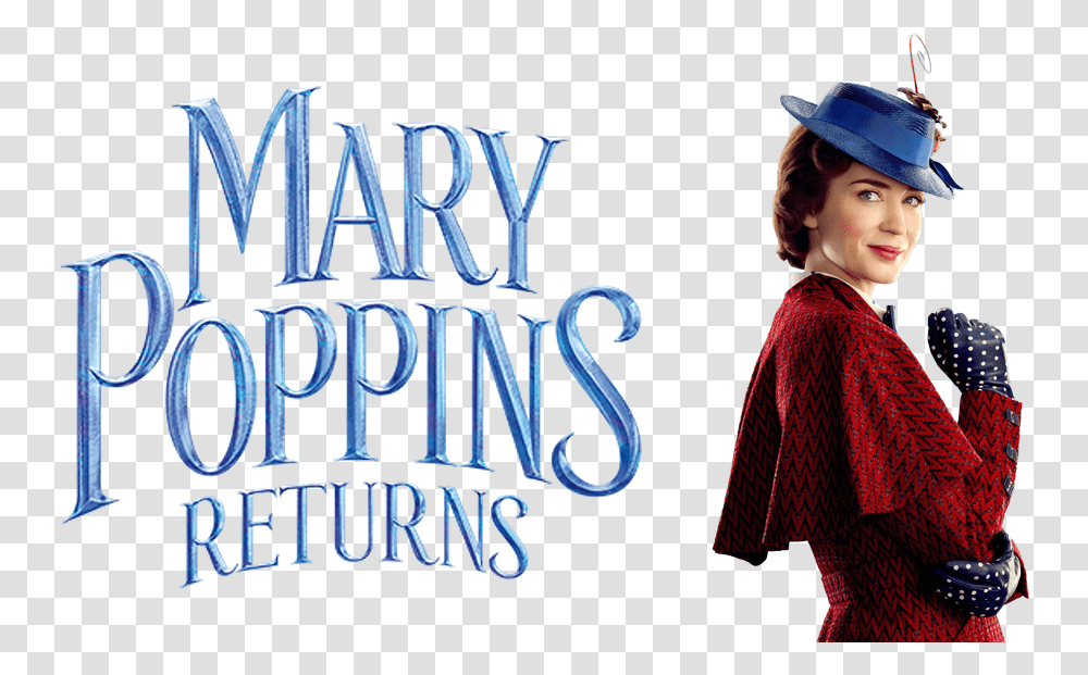 Mary Poppins Returns, Hat, Person Transparent Png
