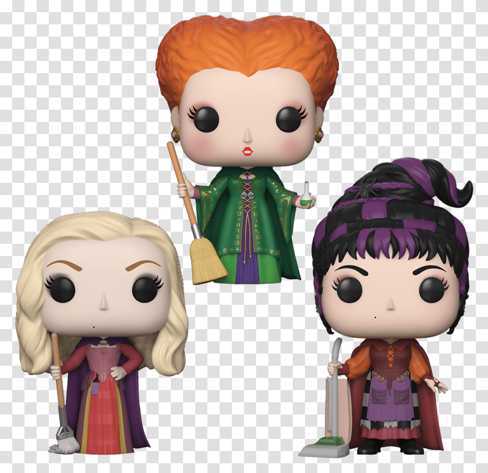 Mary Sanderson Funko Pop, Doll, Toy, Figurine Transparent Png