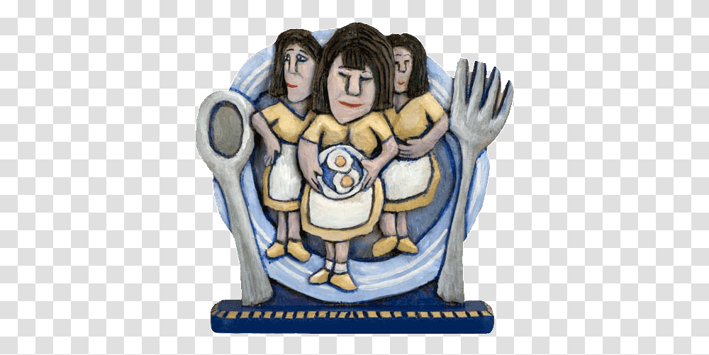 Mary Shelley Folk Art Happy, Person, Hand, Figurine, Painting Transparent Png