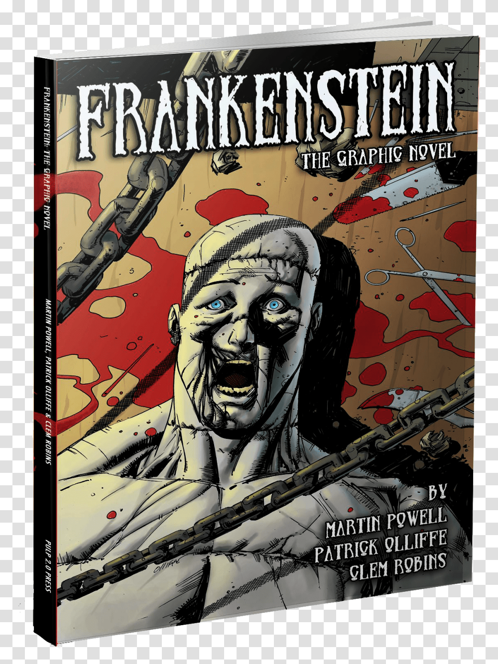Mary Shelley Frankenstein Graphic Novel, Poster, Advertisement, Person, Human Transparent Png