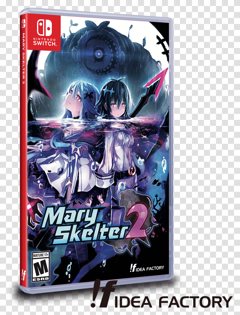 Mary Skelter 2 Switch, Poster, Advertisement, Flyer, Paper Transparent Png