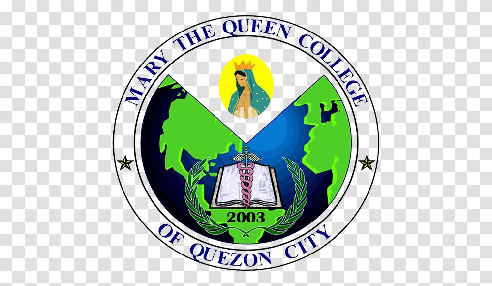 Mary The Queen Home Quezon City Mary The Queen College, Logo, Symbol, Trademark, Emblem Transparent Png