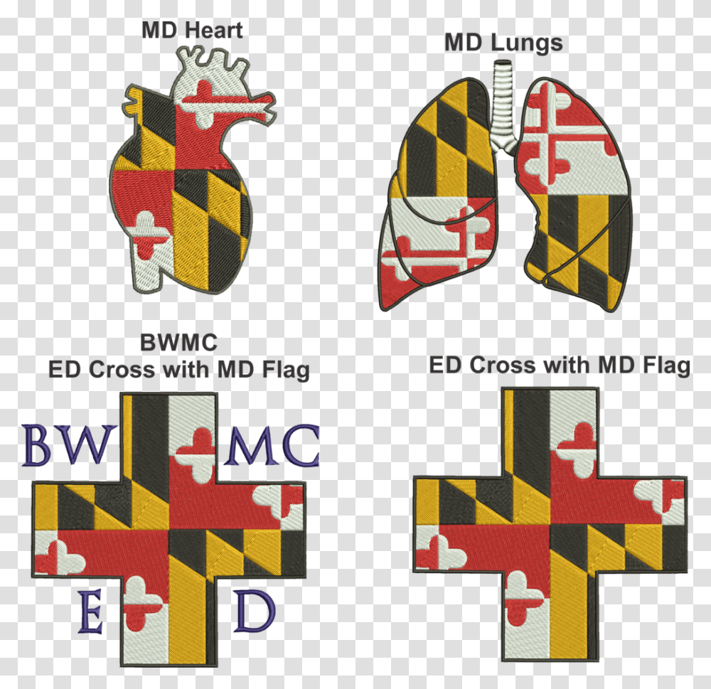 Maryland Flag Maryland Caduceus Rn, Alphabet, Poster Transparent Png