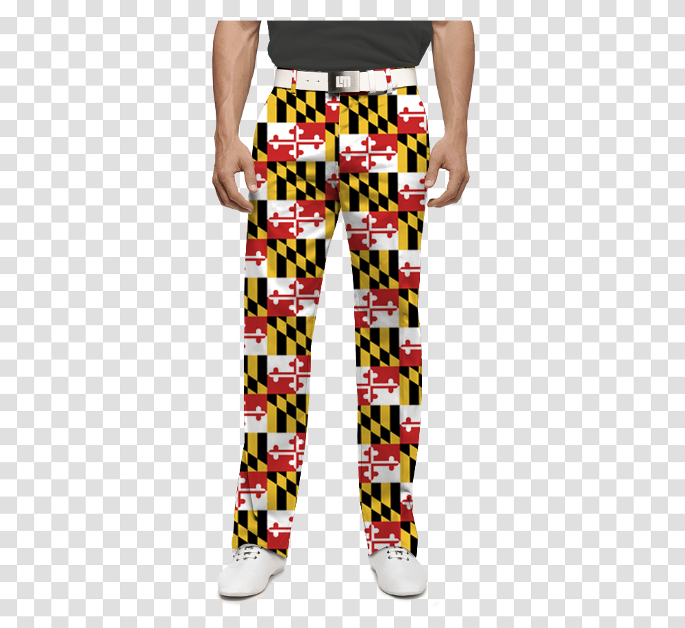 Maryland Flag Pants, Person, Alphabet Transparent Png