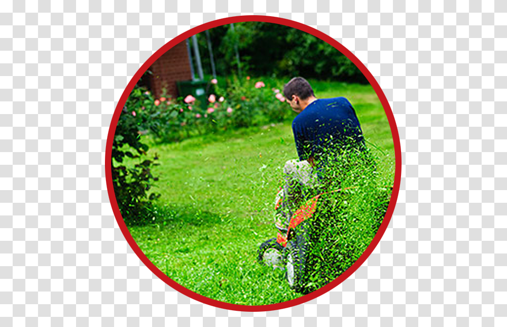 Maryland Lawn Mowing Pros Mulch Or Collect Grass, Plant, Person, Machine, Outdoors Transparent Png