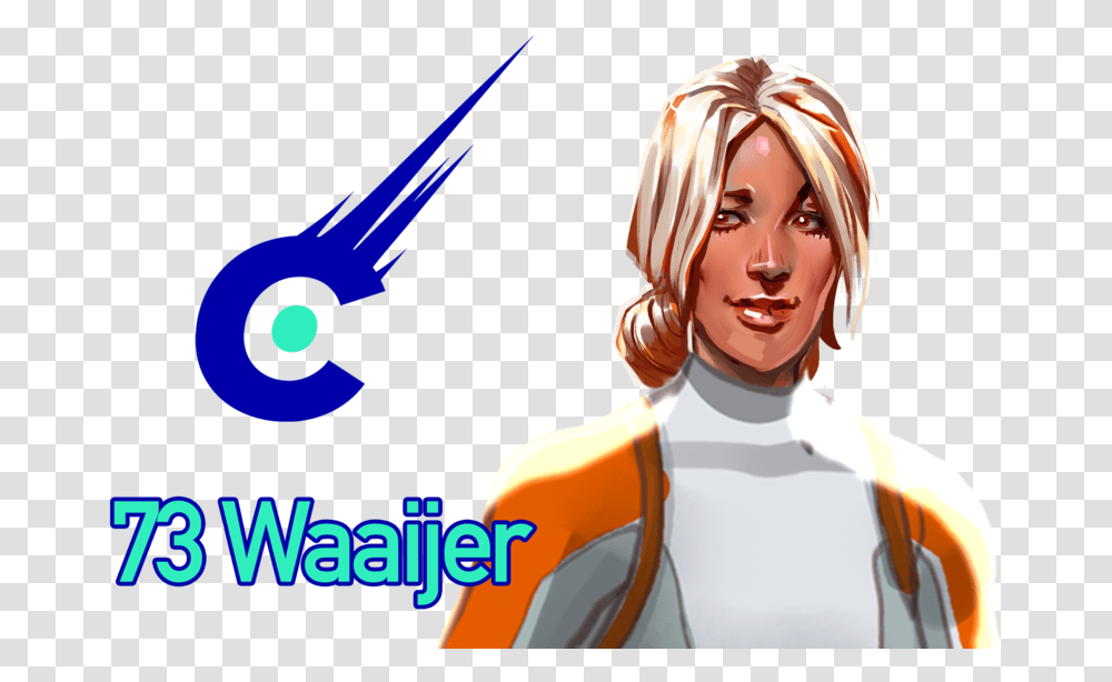 Marysa Waaijer Traded To Comets Clipart Cartoon, Person, Human, Face Transparent Png