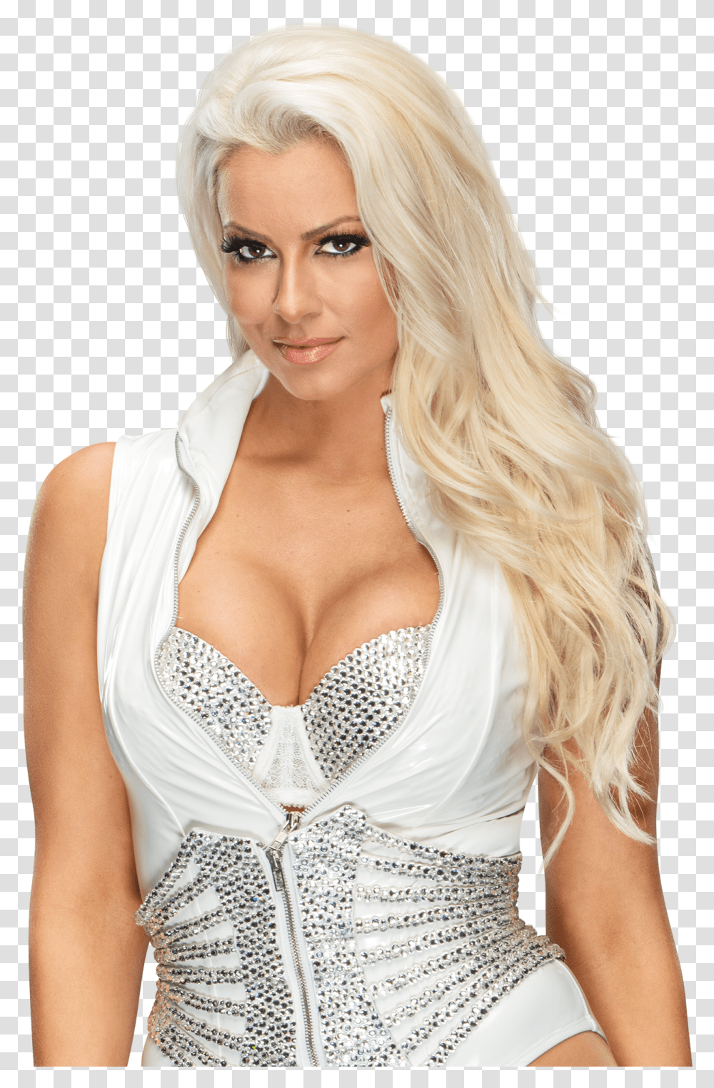 Maryse Wwe White, Person, Evening Dress, Robe Transparent Png