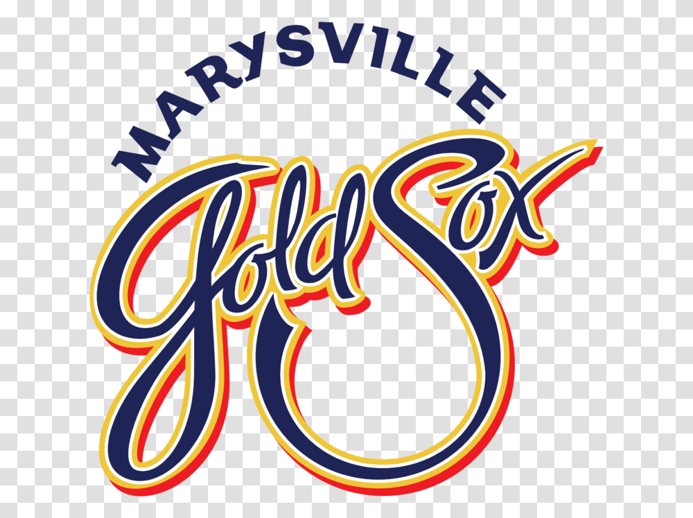 Marysville Gold Sox Marysville Gold Sox, Text, Neon, Light, Logo Transparent Png