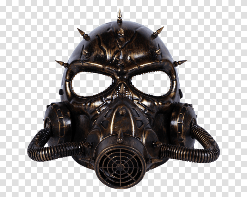Mascara De Gas Mascara De Gas Steampunk, Head, Mask, Goggles, Accessories Transparent Png