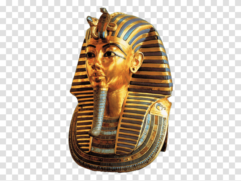 Mascara Egipcia Gold Egyptian Statue, Bronze, Head, Mask, PEZ Dispenser Transparent Png