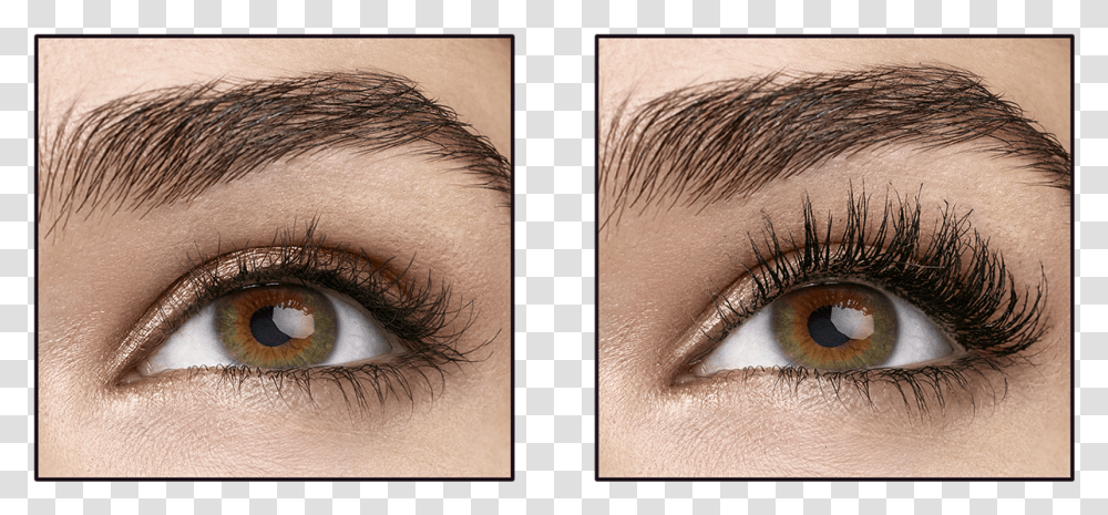 Mascara Maybelline Total Temptation, Contact Lens, Face, Person, Human Transparent Png