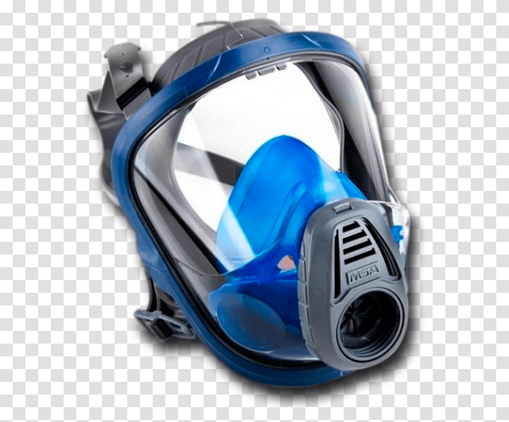 Mascara Rostro Completo Msa, Helmet, Apparel, Electronics Transparent Png
