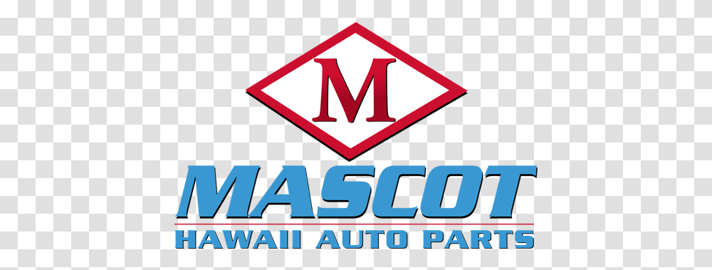 Mascot Auto Parts Honolulu Hi Vertical, Logo, Symbol, Road Sign, Text Transparent Png