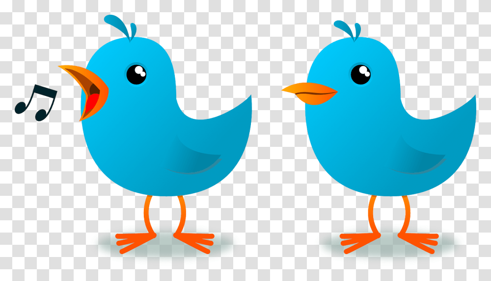 Mascot Blue Bird Twitter Tweet Cartoon Cute Bird Cartoon Gif, Animal, Jay, Bluebird, Blue Jay Transparent Png