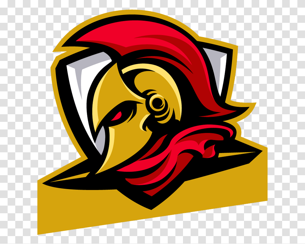 Mascot Logo Spartan, Trademark, Armor Transparent Png