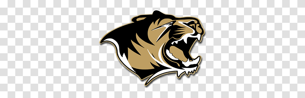 Mascot Media Bentonville Tigers Logo, Statue, Sculpture, Art, Dragon Transparent Png