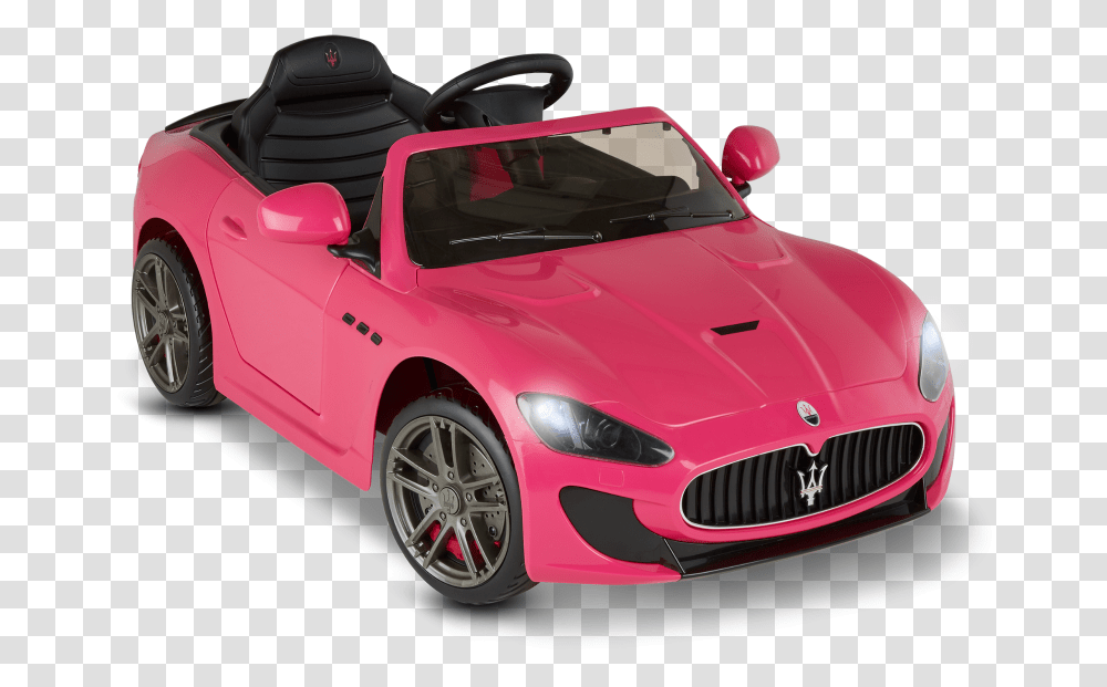 Maserati Gran Turismo Pink Maserati Car For Kids, Convertible, Vehicle, Transportation, Automobile Transparent Png