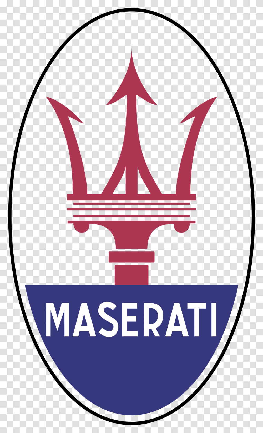 Maserati Logo Maserati Logo, Trident, Emblem, Spear Transparent Png