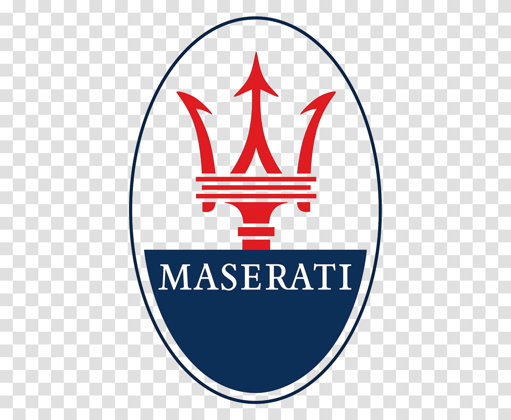 Maserati Logo, Emblem, Trident, Spear Transparent Png
