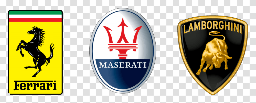 Maserati Und Lamborghini Logo, Emblem, Spear, Weapon Transparent Png