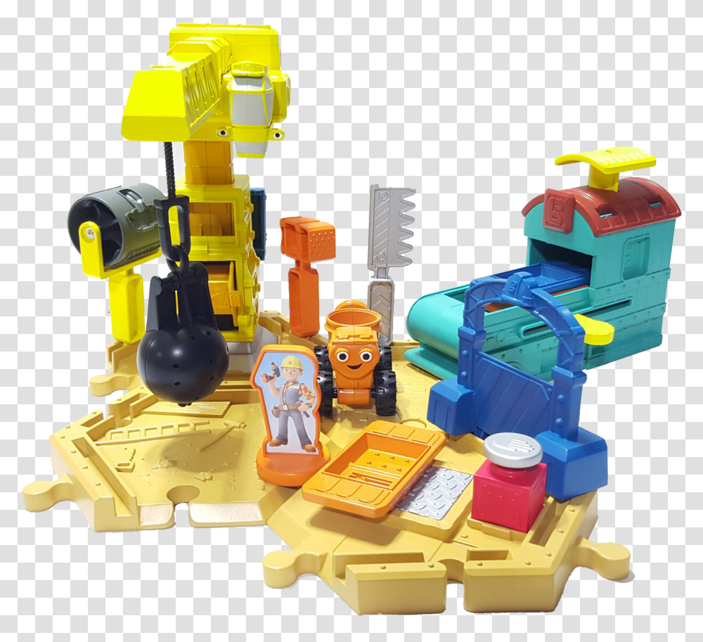 Mash And Mold Bob The Builder, Toy, Robot Transparent Png