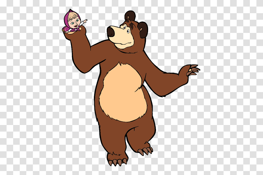 Masha And The Bear Clip Art Cartoon Clip Art, Wildlife, Animal, Mammal, Beaver Transparent Png