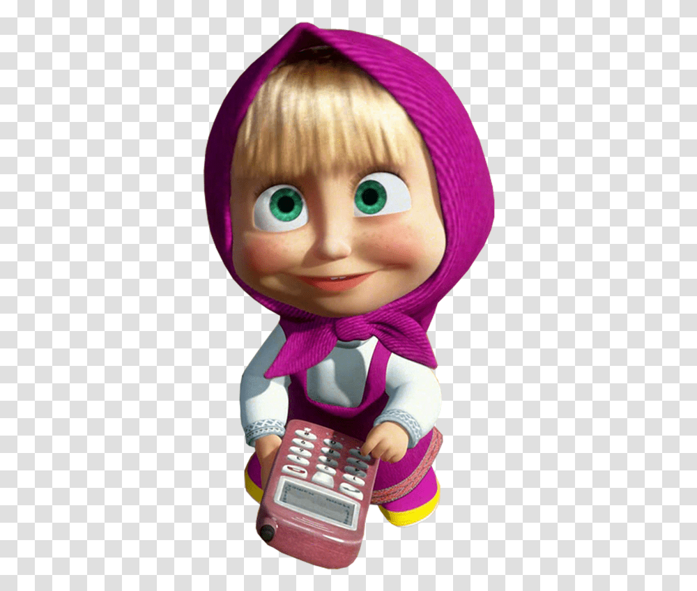 Masha And The Bear, Doll, Toy, Person, Human Transparent Png