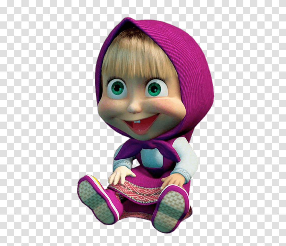 Masha And The Bear Images, Apparel, Doll, Toy Transparent Png