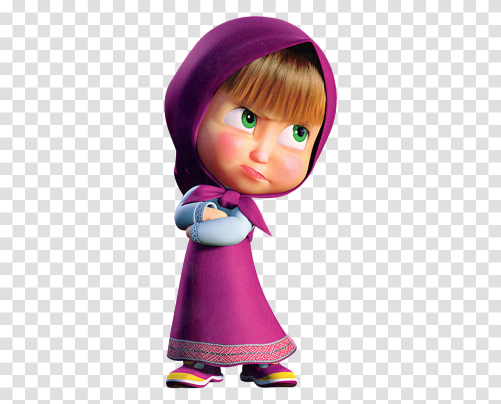 Masha Is Angry Background 47253 Free Icons Masha And The Bear Wallpaper Cute, Doll, Toy, Clothing, Apparel Transparent Png