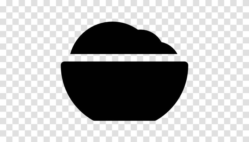 Mashed Potatoes, Bowl, Silhouette, Meal, Ball Transparent Png