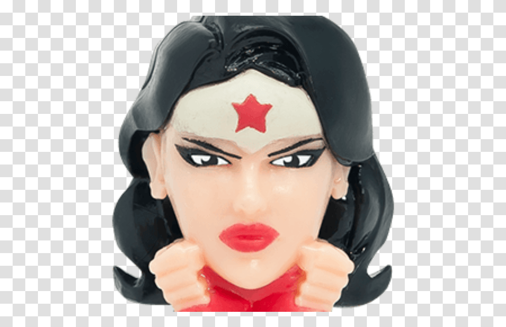 Mashems Justice League S3 Wonder Woman Wonder Woman Mashem, Face, Person, Human, Helmet Transparent Png