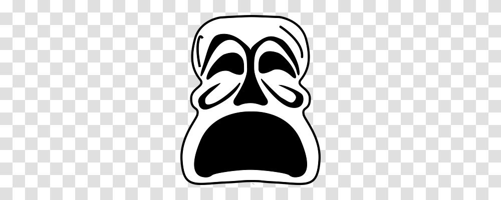 Mask Emotion, Stencil Transparent Png