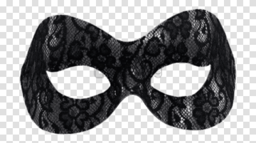 Mask Black Lace Mask, Glasses, Accessories, Accessory, Pottery Transparent Png