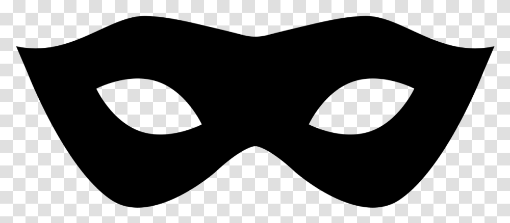 Mask Carnival Blindfold Silhouette Shape Mascara Para Tapar Los Ojos, Gray, World Of Warcraft Transparent Png