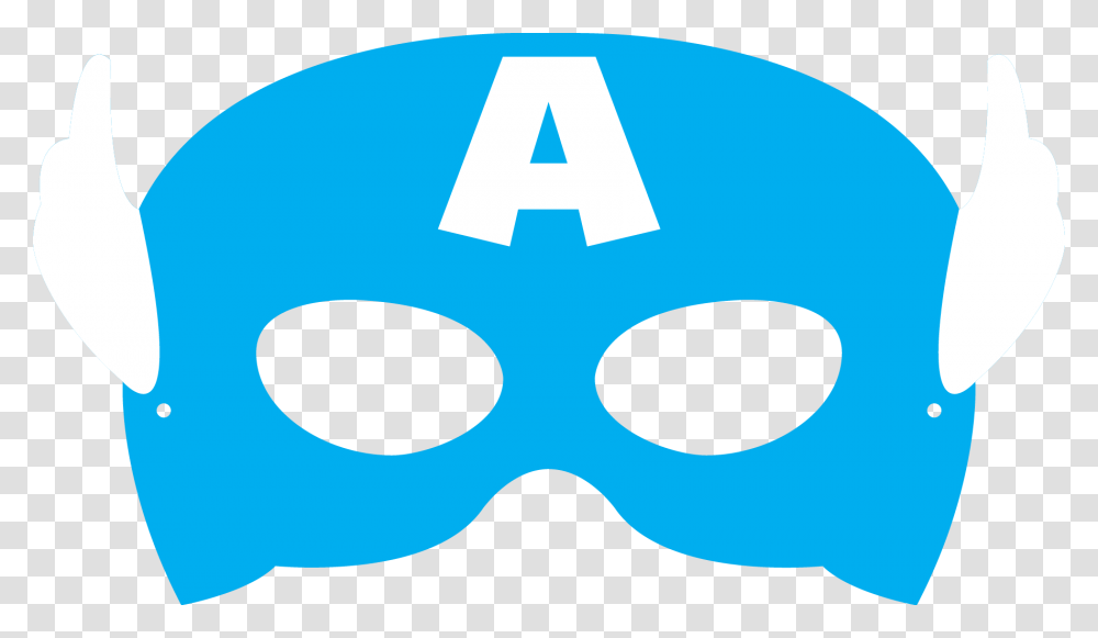 Mask Clipart Captain America Captain America Mask Template Printable Transparent Png