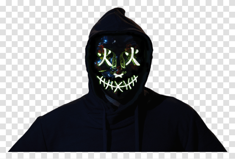 Mask, Apparel, Hood, Hoodie Transparent Png