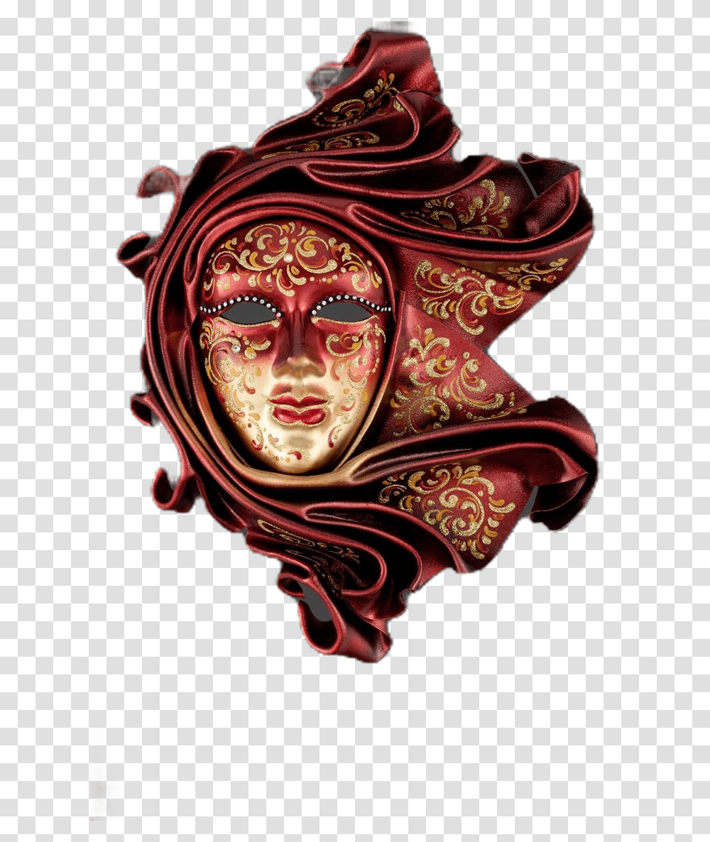 Mask Masquerade Venice Venetian Couture Headpiece Original Venetian Mask, Crowd, Pattern, Face Transparent Png