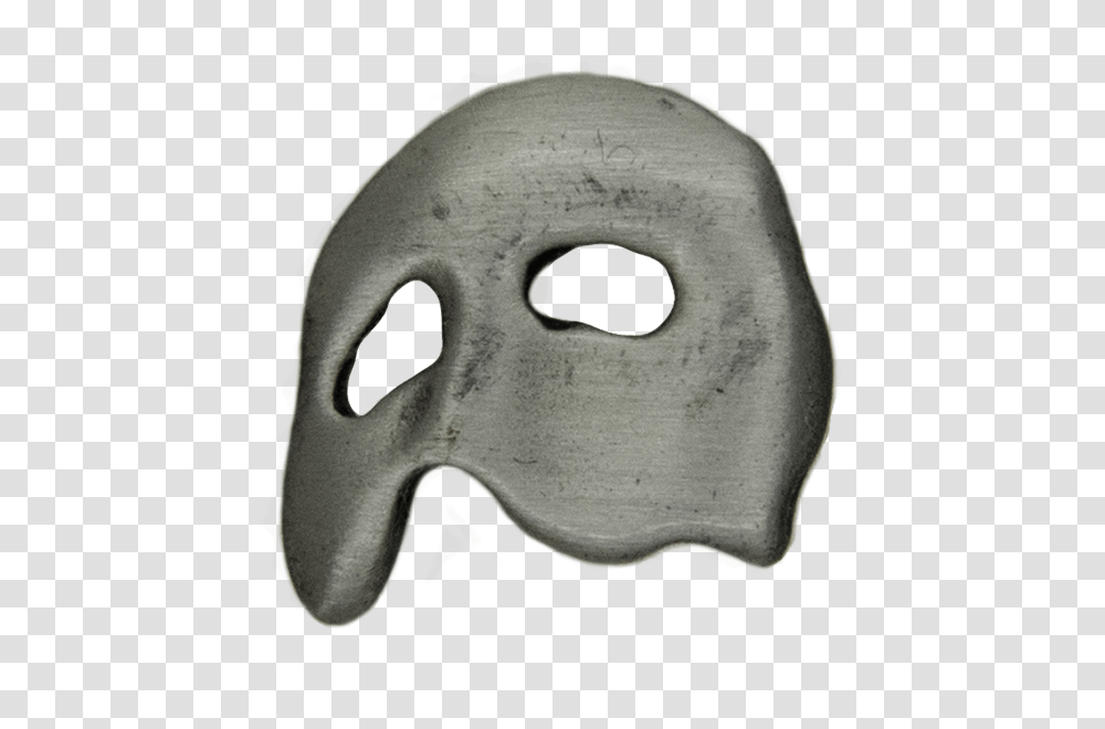 Mask Pin Phantom Of The Opera Silver, Jaw, Cushion, Bronze, Buckle Transparent Png