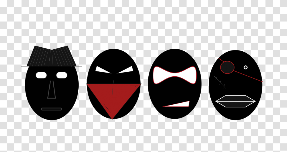 Mask, Mustache, Stencil Transparent Png