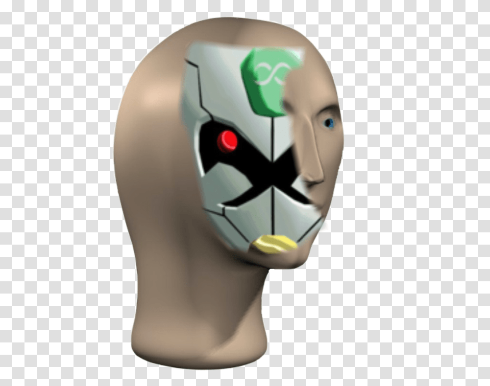 Masked Meme Man Mask, Helmet, Apparel, Head Transparent Png