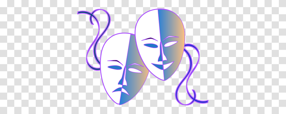 Masks Emotion, Piercing Transparent Png