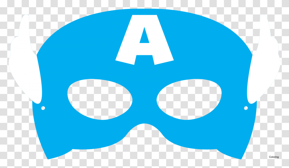 Masks Clipart Captain America, Hole Transparent Png