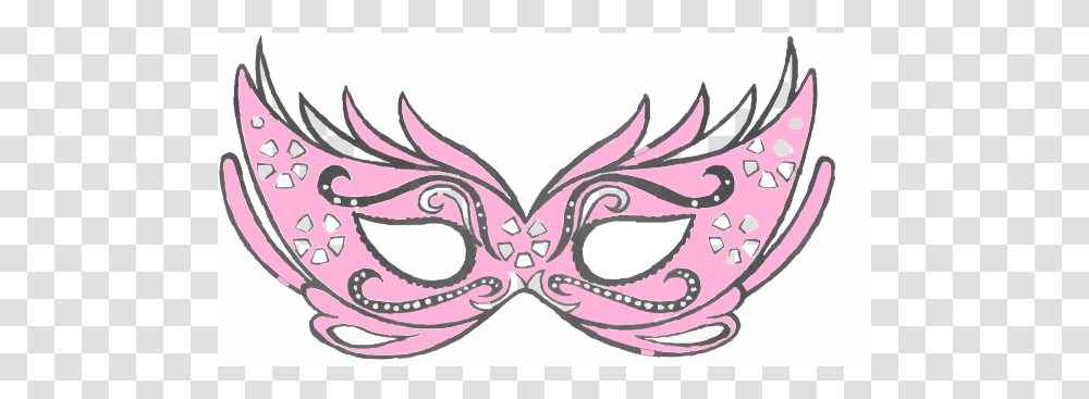 Masks Clipart Pink, Crowd, Rug, Parade, Costume Transparent Png