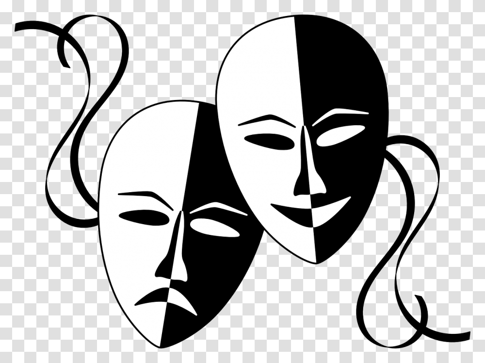 Masks Masquerade Masque Free Picture Theatre Masks, Stencil, Face Transparent Png