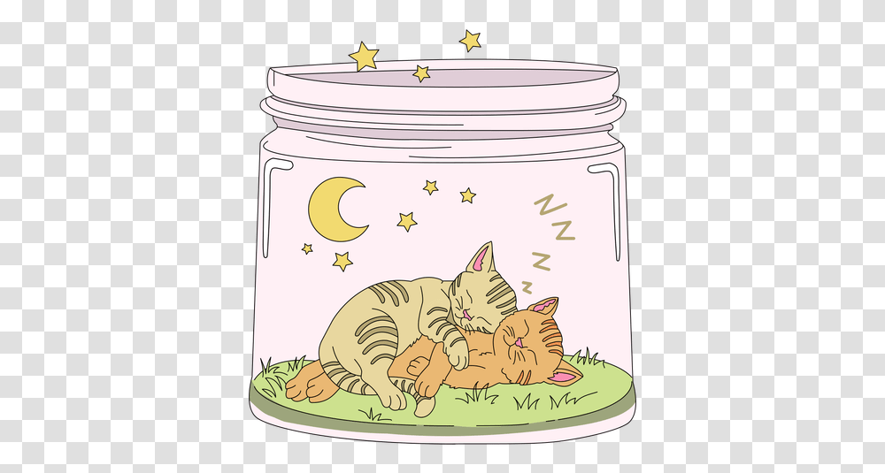 Mason Jar Art Kitten & Svg Vector File Lovely, Cat, Pet, Mammal, Animal Transparent Png