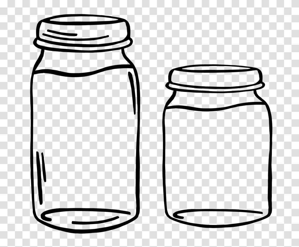 Mason Jar Jar Container Glass Jam, Gray, World Of Warcraft, Halo Transparent Png