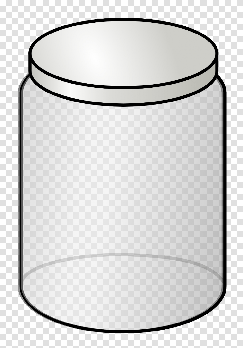 Mason Jar Outline Free Image, Lamp, Tin, Can, Cylinder Transparent Png