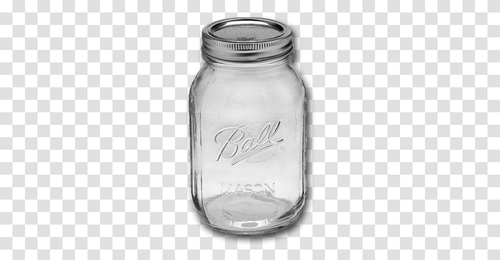 Mason Jar Quart, Milk, Beverage, Drink, Shaker Transparent Png