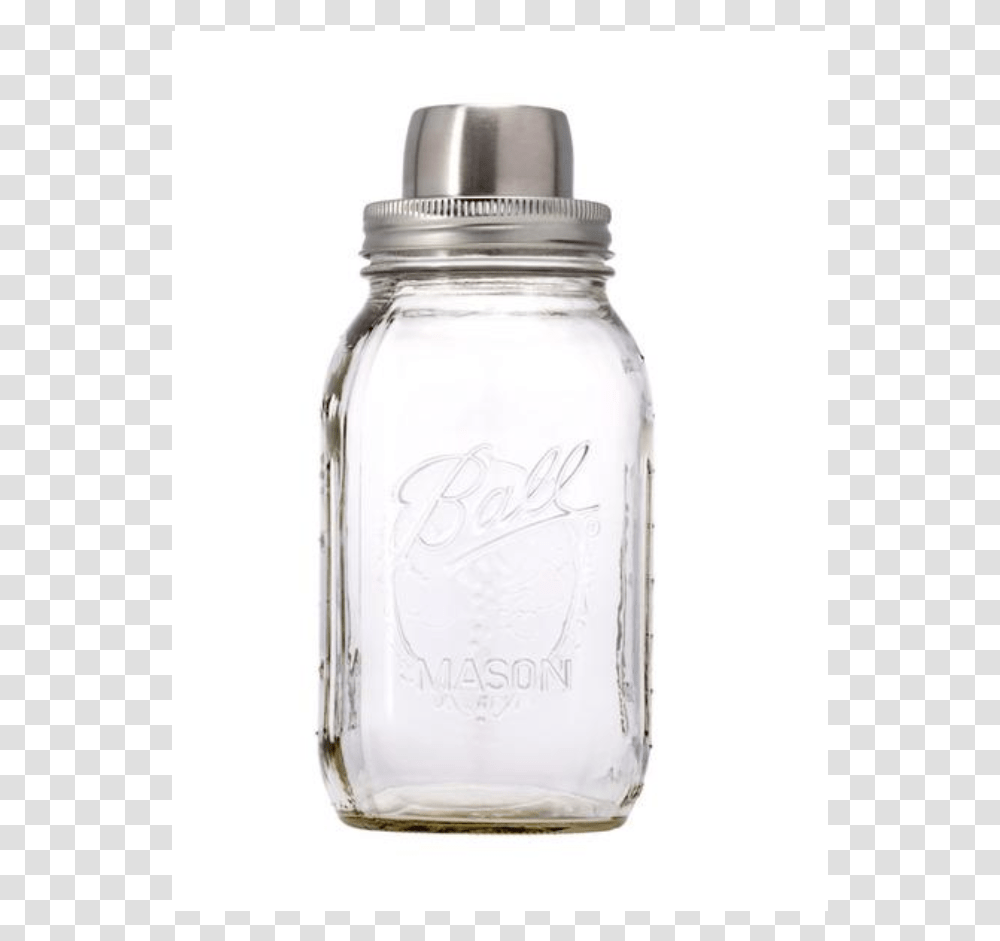 Mason Jar Shaker Cocktail Shaker, Bottle Transparent Png