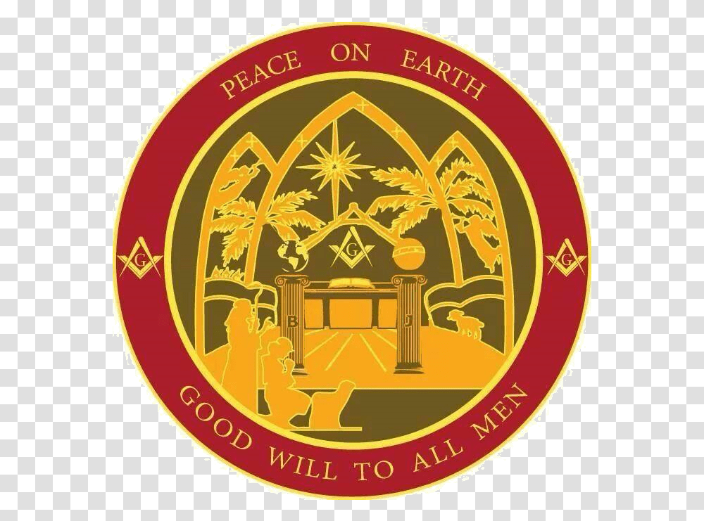 Masonic Christmas Religion, Logo, Symbol, Trademark, Badge Transparent Png